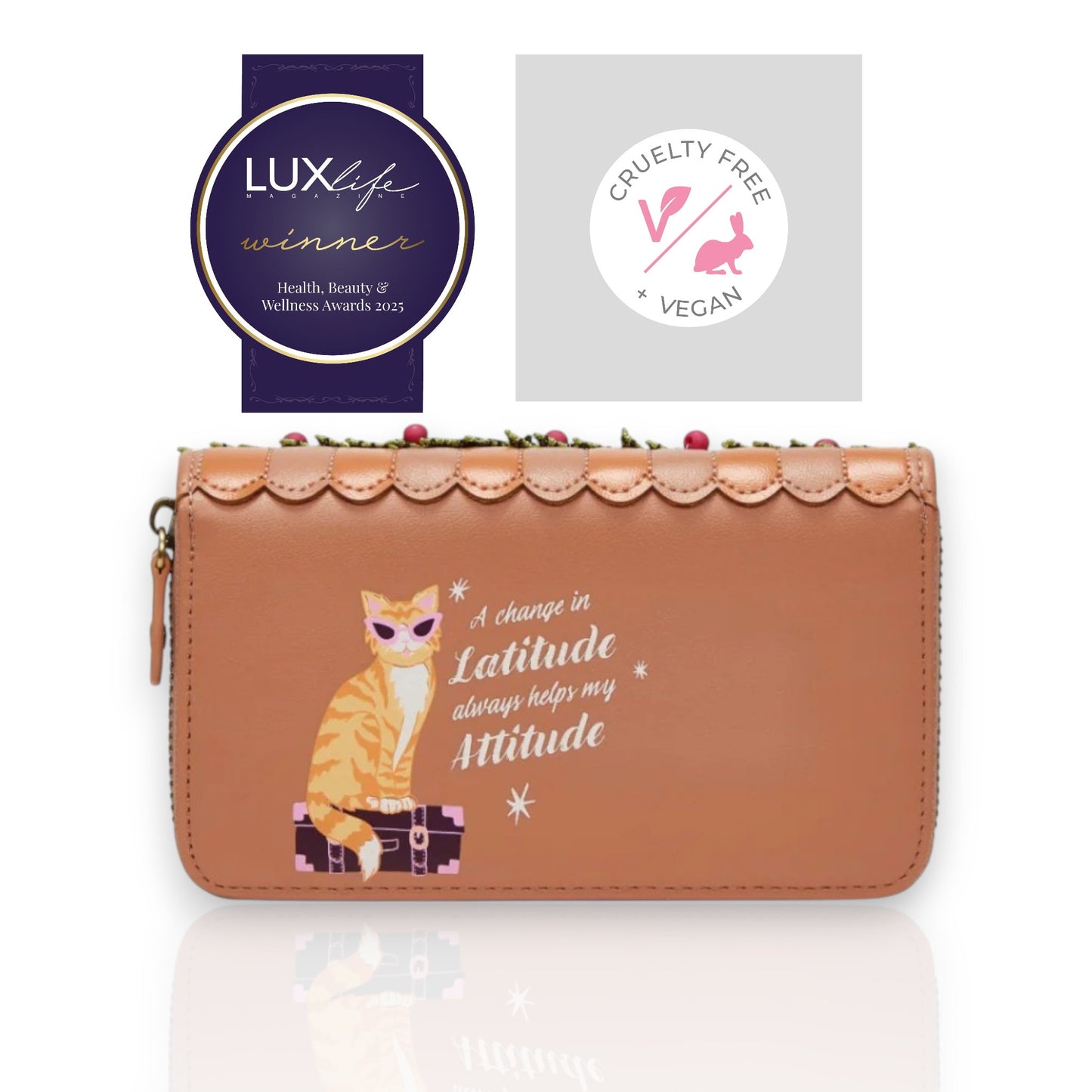 VENDULA VOYAGE -CARTERA CON CREMALLERA ALREDEDOR