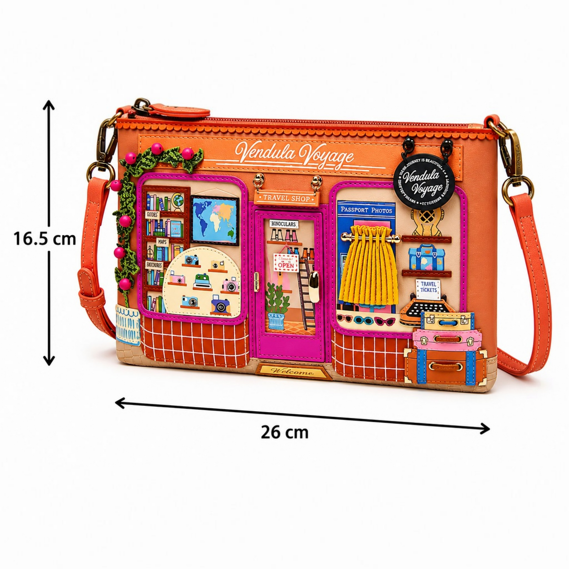 Vendula Voyage Bolso Kate de Vendula London España, venta en Maldita Rita. Medidas.