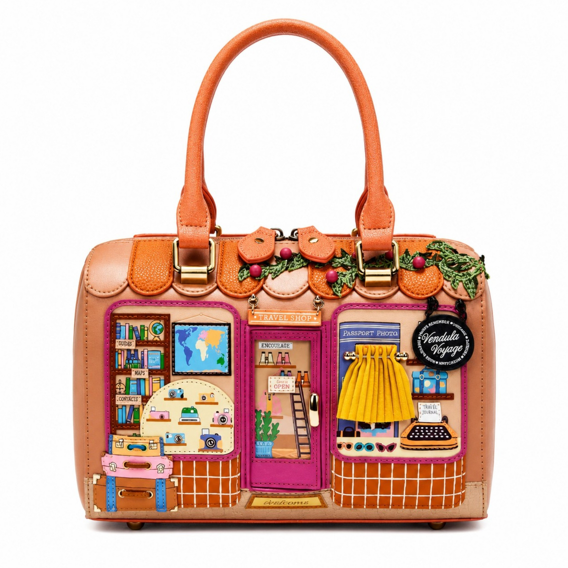 Vendula Voyage bolso bowler de Vendula London. Tienda de viajes, venta en Maldita Rita.