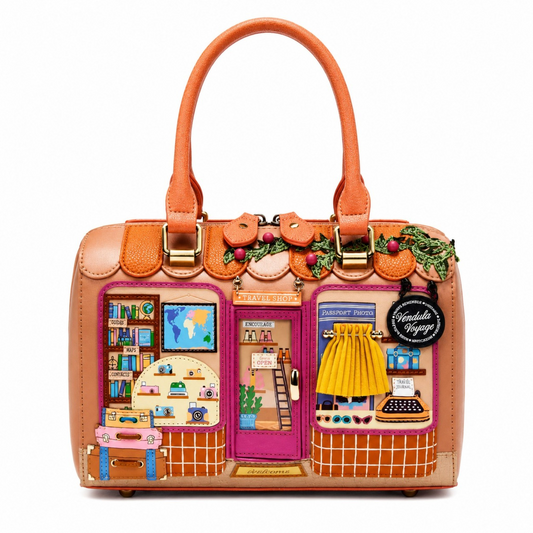 Vendula Voyage bolso bowler de Vendula London. Tienda de viajes, venta en Maldita Rita.